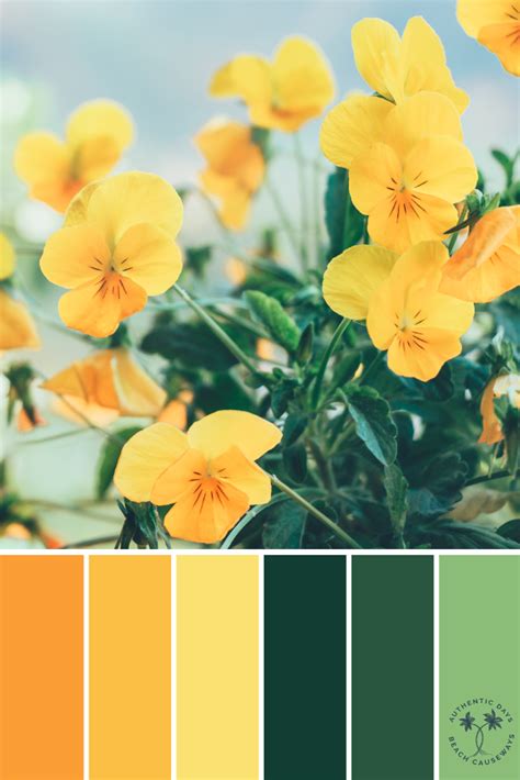 Yellow color palettes – Artofit