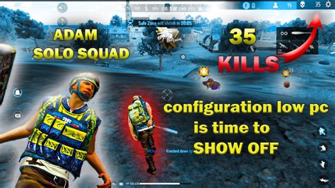 Adam Solo Vs Squad 🎯configuracion Completa Para 🎯free Fire 🎯