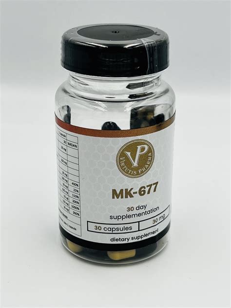 Ibutamoren 30mg MK-677 30 caps - STERYDY.PRO