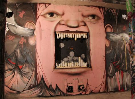 Russian Street Artist Nikita Nomerz' 'Living Faces' (PHOTOS) | HuffPost