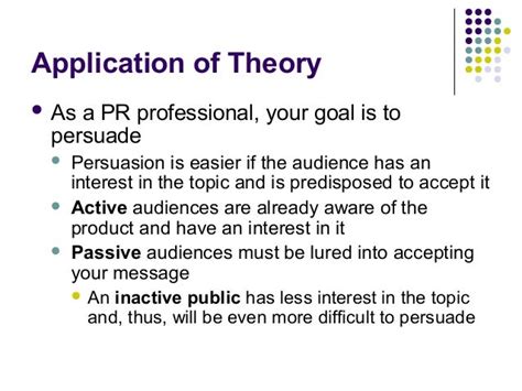 Public Relations Theory