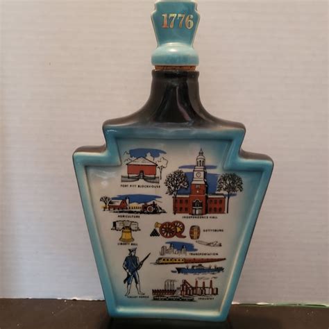 Jim Beam State Decanters Etsy