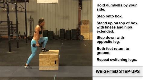 Ttsl Daily Movement How To Do Weighted Step Ups Youtube