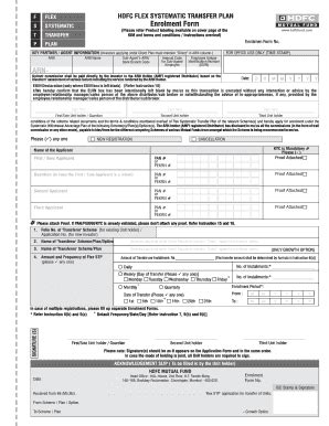 Fillable Online Akashassociates Flex Systematic Transfer Plan Form Cdr