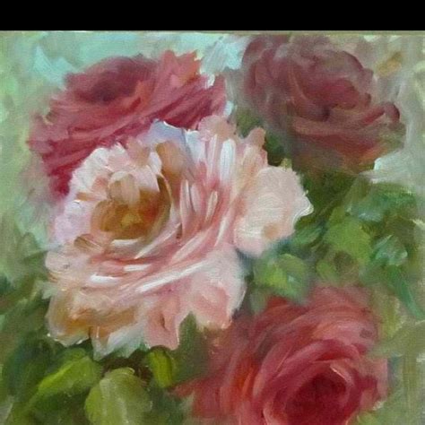 Pin By Janet Dionisio On Nature Rose Painting Flower Art Flower