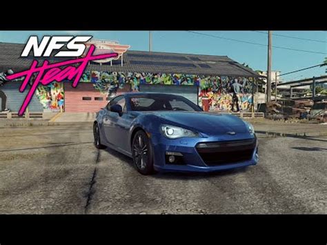 Need For Speed Heat Subaru BRZ 14 Tunagem Xbox One YouTube