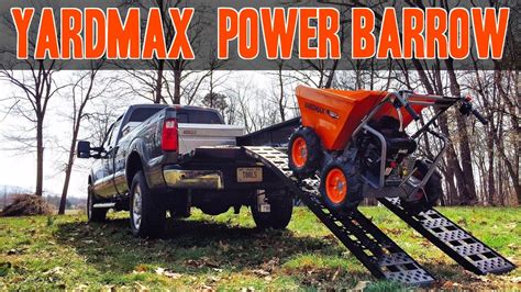 Yardmax Power Wheelbarrow High Powered Barrow Yd4103 Youtube