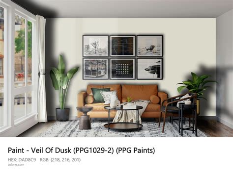 PPG Paints Veil Of Dusk PPG1029 2 Paint Color Codes Similar Paints