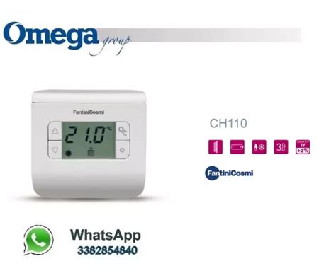 Thermostat Ambiante Num Rique Ch Blanc Fantini Cosmi Temp Rature