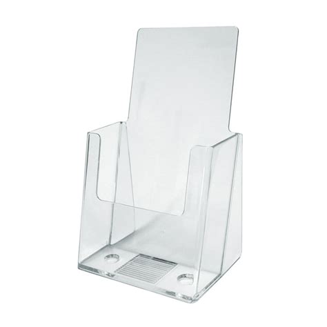 Acrylic Brochure Holder Stand acrylic leaflet holder ऐकरलक बरशर