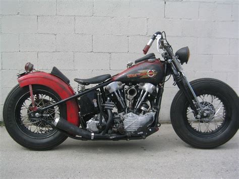 Harley Knucklehead Bobber | Reviewmotors.co