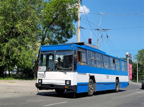 Днепр, ЮМЗ Т1Р (Т2П) № 2030 — Фото — Городской электротранспорт