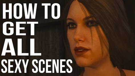 The Witcher 3 How To Get All Sex Scenes Guide YouTube