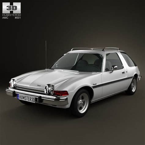 Amc Pacer 1975 Car 3d Models Store