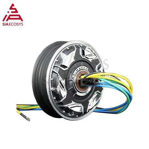 QSMOTOR New QS268 3000W12 3 0inch V5 72V 130kph Hot Sale BLDC Hub Motor