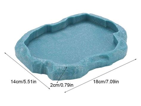 Abreuvoir Pour Tortue Terrestre Coloris Bleu Sheens