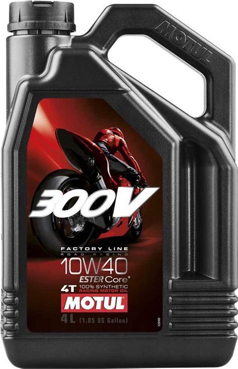 Motul 300V Factory Line Road Racing 10W 40 Motorolie 4L Pris