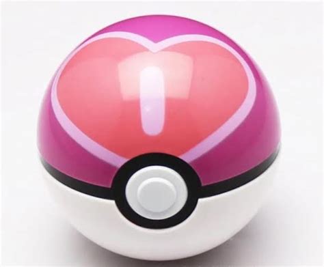 Pokemon Pokeball With Free Pokemon Inside Loveball Nerdon Pokemon