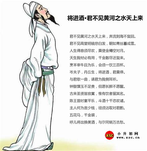 将进酒君不见黄河之水天上来全文翻译及字词句解释李白