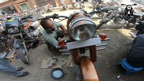 Kabir Singh Bullat L Royal Enfield L Restoration L Modification L Jodhpur L Rajasthan L Youtube