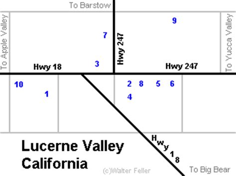 Lucerne Valley Virtual Tour Photo Model and Interactive Map Lucerne ...