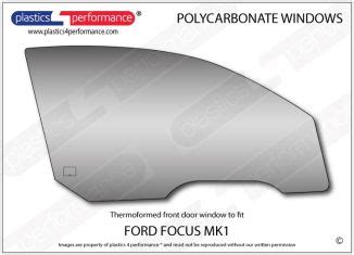 Ford Focus Mk Dr Hatchback Lexan Polycarbonate Windows Plastics