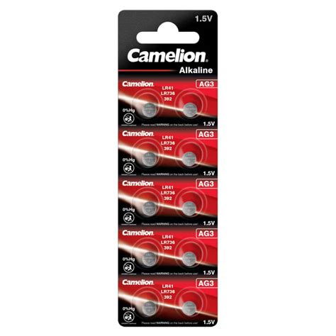 10x Alkaline AG3 LR41 LR736 392 1 5V Von Camelion Batterien Shopping