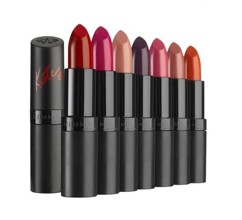 Rimmel Kate Moss Lasting Finish Lipstick Collection Makeup