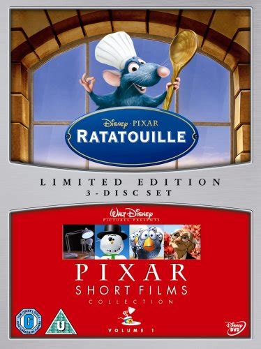 Ratatouille Pixar Shorts DVD Digipack Edizione Regno Unito Amazon