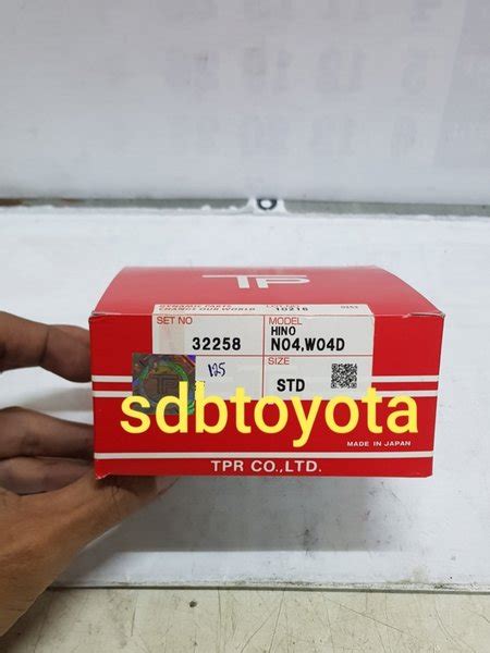 Jual Ring Seher Piston Std Hino Dutro Dyna Saurus 125lt 125ht 125st 125