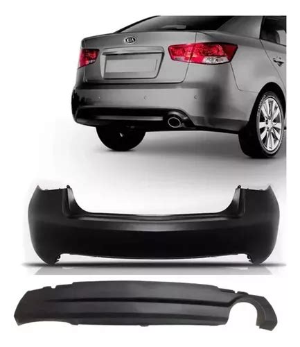 Parachoque Traseiro Kia Cerato Spoiler Furo