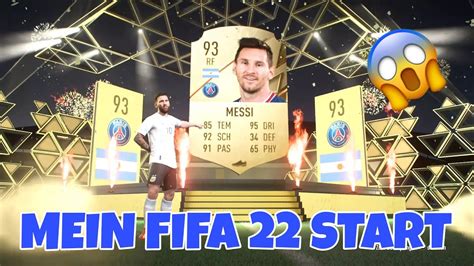 OMG MESSI Gezogen MEIN START IN FIFA 22 YouTube