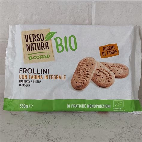 Verso Natura Conad Bio Frollini Con Farina Integrale Review Abillion