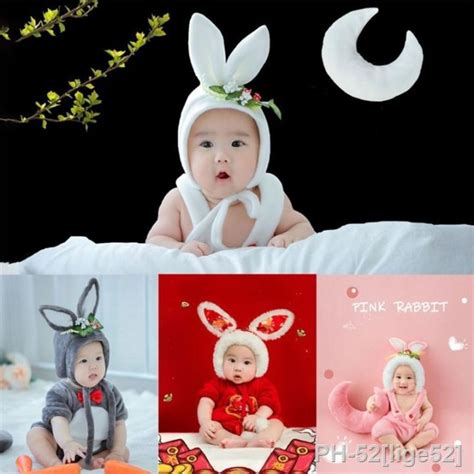 Lige52 Newborn Fotografia Traje Terno Bonito Bunny Trajes Outfits