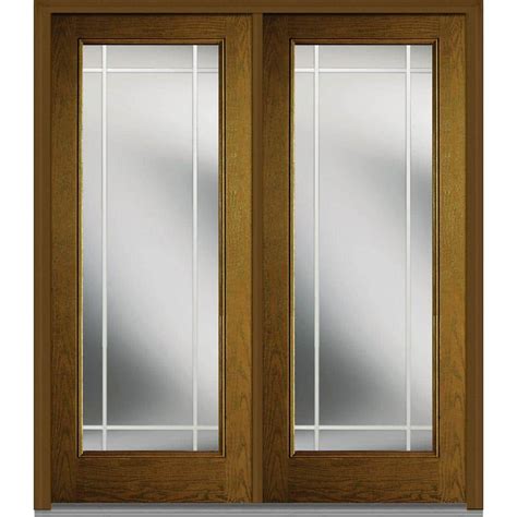 Mmi Door 72 In X 80 In Prairie Internal Muntins Right Hand Full Lite