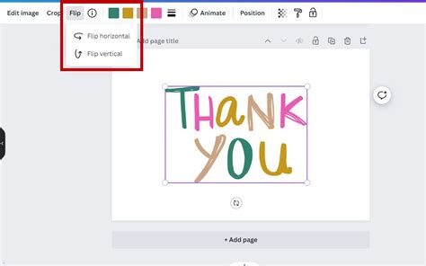 How To Flip And Rotate Elements In Canva
