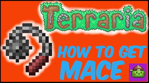 How To Get Mace With Seed In Terraria Terraria Youtube