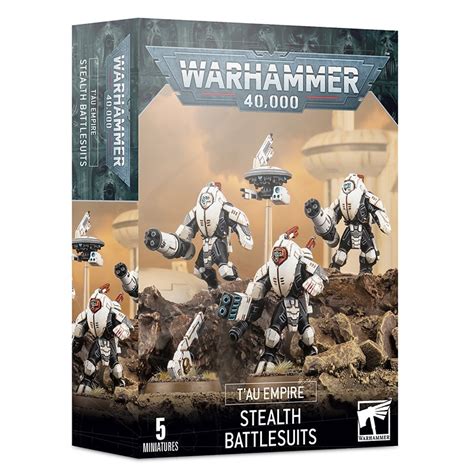 Warhammer K Tau Empire Stealth Battlesuits Mwave