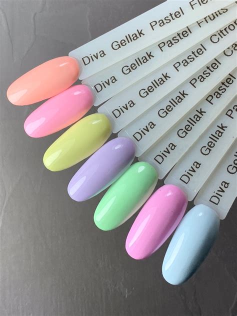 Diva Gellak Pastel Collectie 7 X 15ml Nagelbenodigdheden Nl