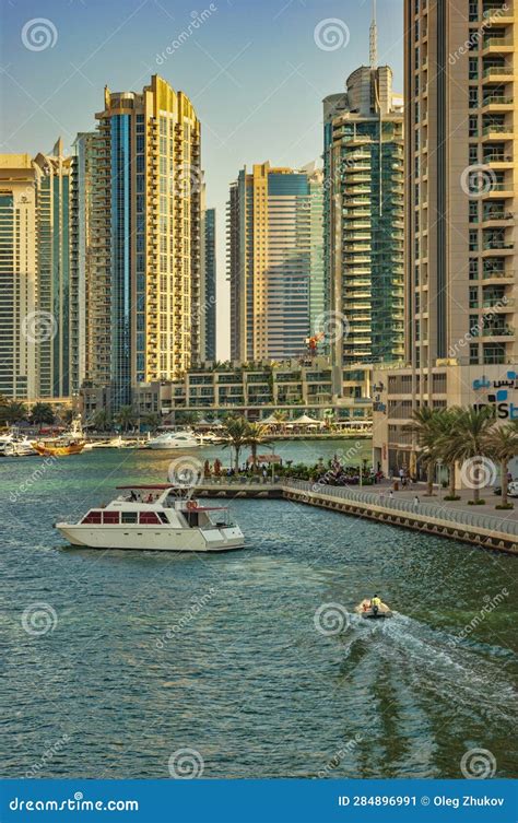 Yacht Club In Dubai Marina UAE November 16 2012 Editorial Photo