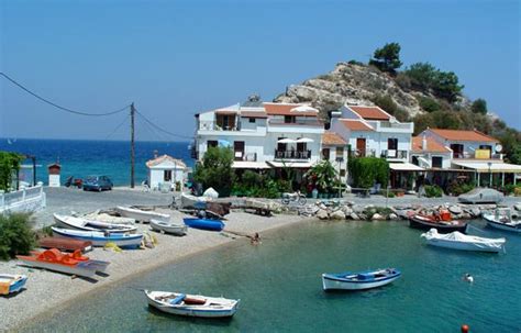 Kokkari Is A Charming Old Fishing Village On The Greek Island Of Samos