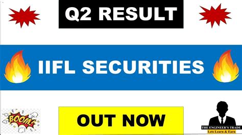 Iifl Securities Q Results Iifl Securities Share Latest News