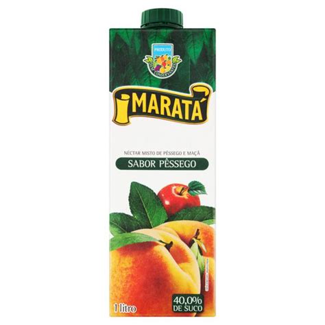 Suco Pronto Maratá 1l Pêssego Campelo