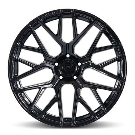 20” Rohana Rfx10 Gloss Black Concave Wheels Rims For Audi R8 20x9