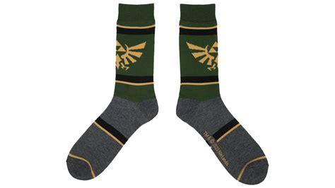 The Legend Of Zelda™ Triforce Icon Crew Socks Nintendo Official Site