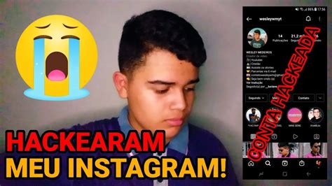 hackearam meu instagram como recuperar vou recomeçar do zero YouTube