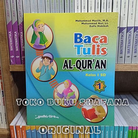 Buku Btq Kelas 1 Sd Mi Yudhistira Original Baca Tulis Al Quran