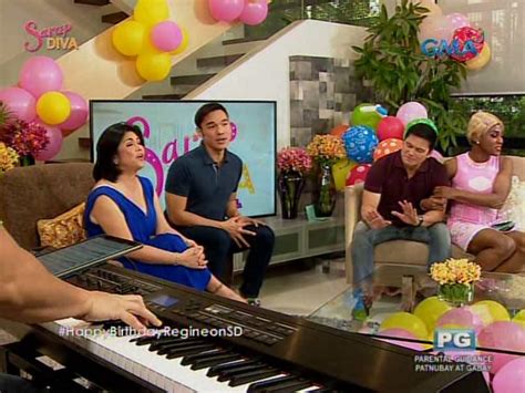 In Photos Regine Velasquez Alcasid S Birthday Celebration In Sarap Diva Gma Entertainment