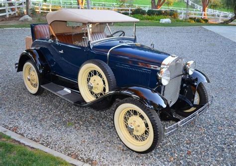 1930 Ford Model A Roadster Roadsters Ford Models Antique Cars