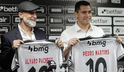 Álvaro Pacheco é demitido do Vasco Pedro Martins também saiJogada 10